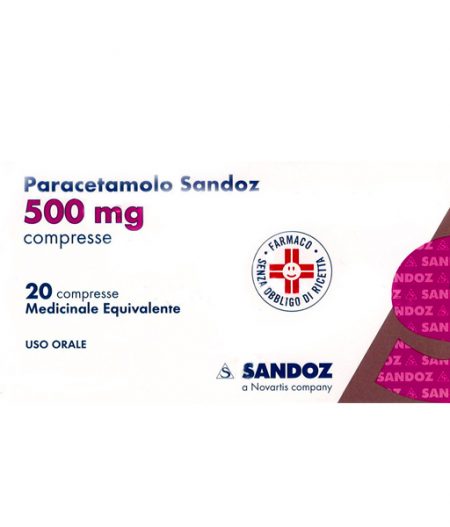 Paracetamolo Sandoz 500 mg compresse